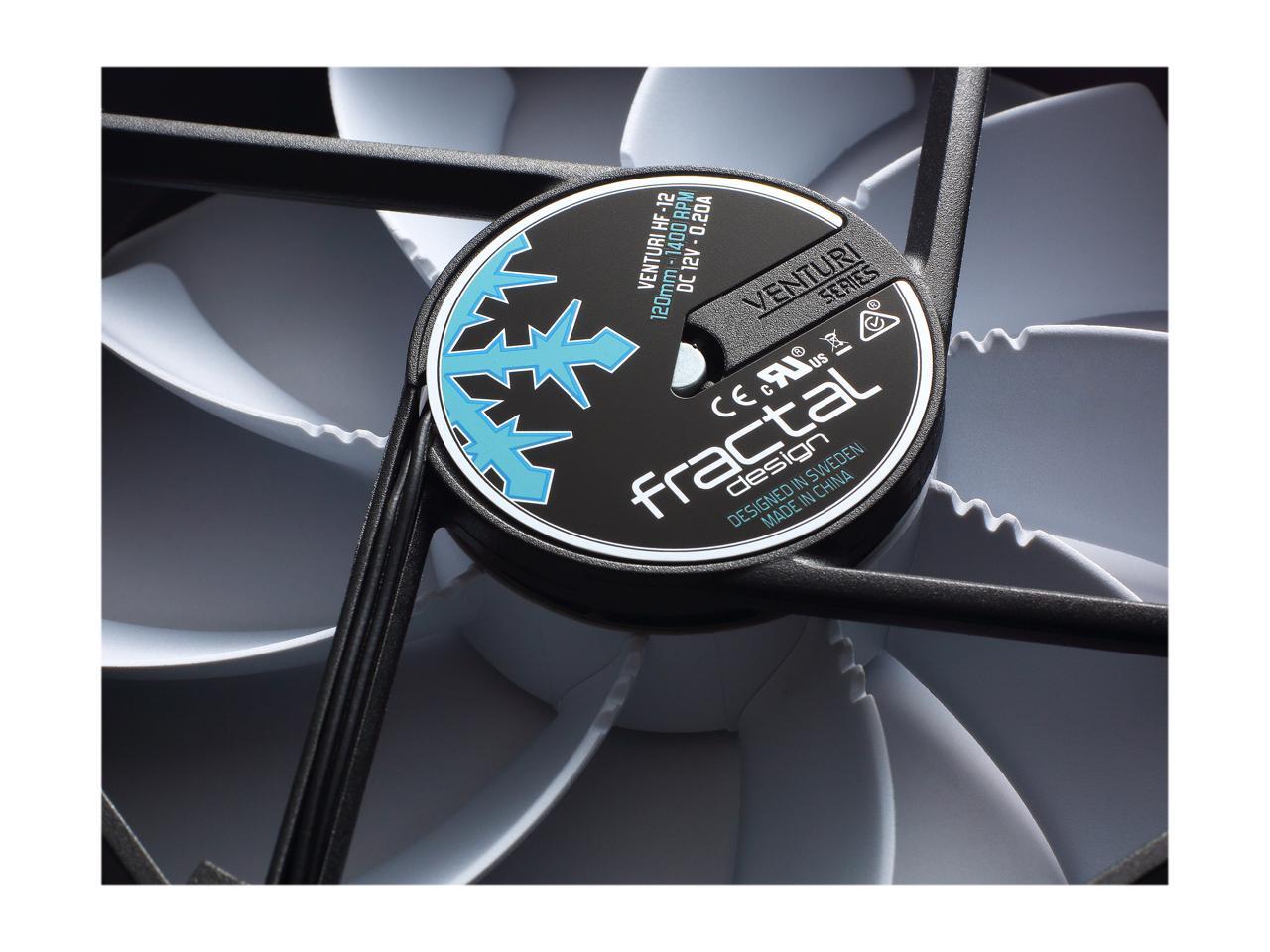 Fractal Design Venturi HF12 120mm High Airflow Fluid Dynamic Bearing