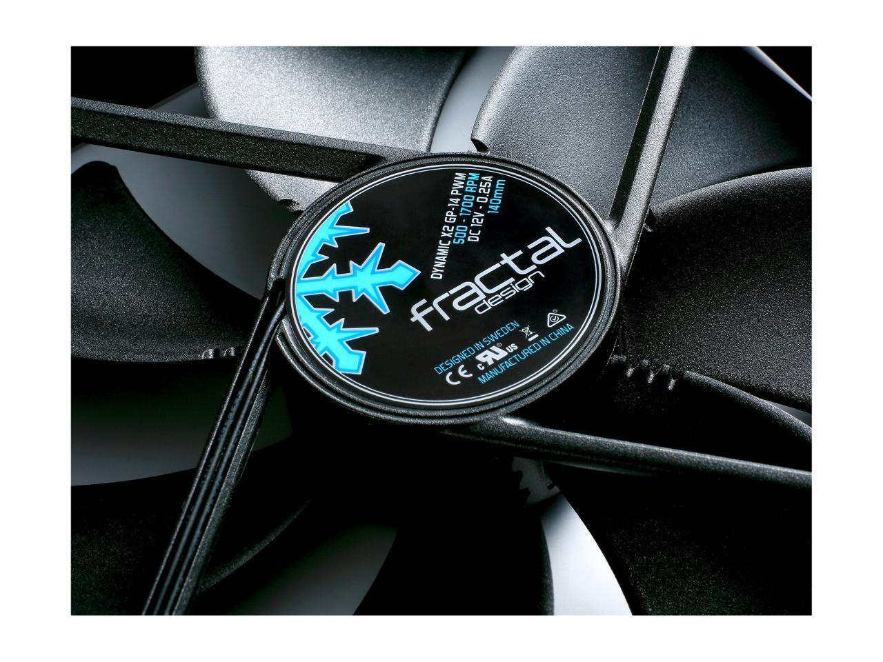 Fractal Design Dynamic X2 PWM GP14 140mm High Durability Long Life
