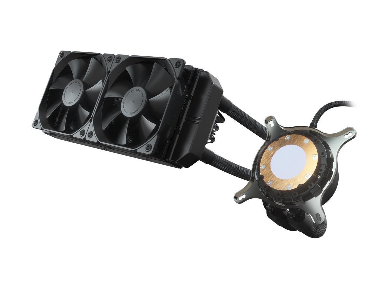 Fractal Design Celsius+ S24 Dynamic 簡易水冷CPUクーラー ARGB対応LEDファン搭載 240mm F 