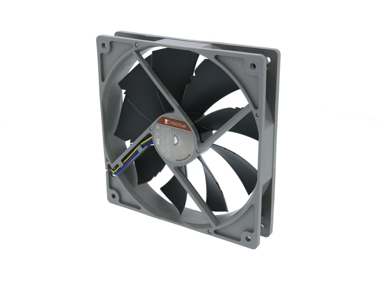 High Performance Cooling Fan with 1500RPM 4-Pin 140mm, round, Grey Noctua NF-P14r redux-1500 PWM