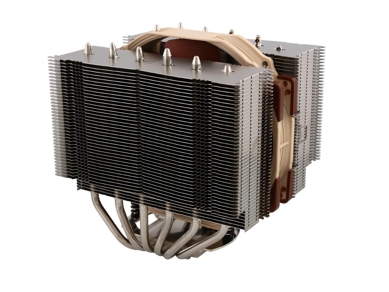 Brown Premium Dual-Tower CPU Cooler with NF-A15 PWM 140mm Fan Noctua NH-D15S 