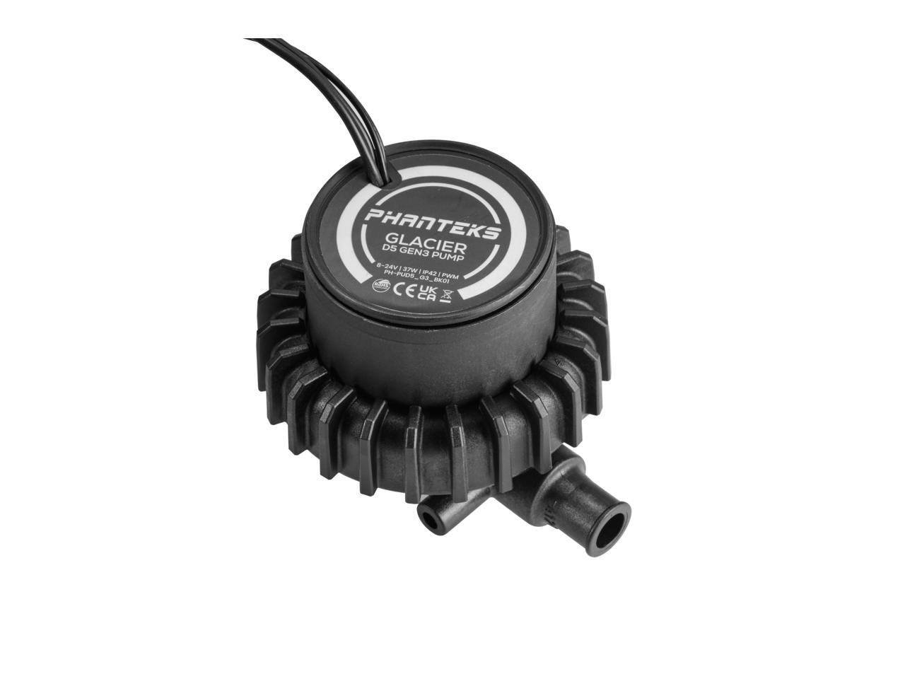 Phanteks D5 Gen3 PWM High Performance Water Pump with PWM Speed Control via Motherboard/Fan