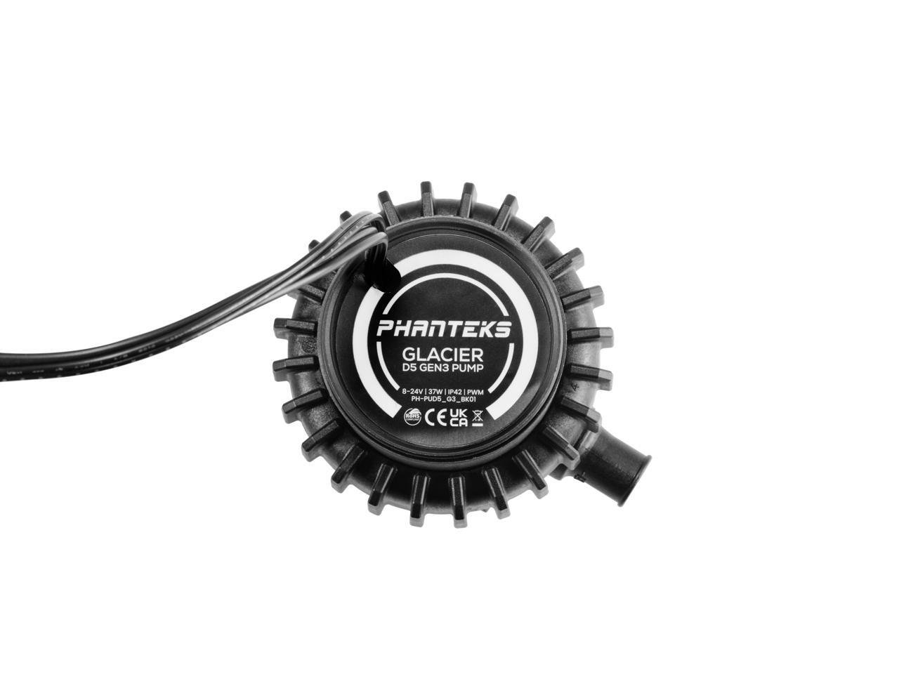 Phanteks D5 Gen3 PWM High Performance Water Pump with PWM Speed Control