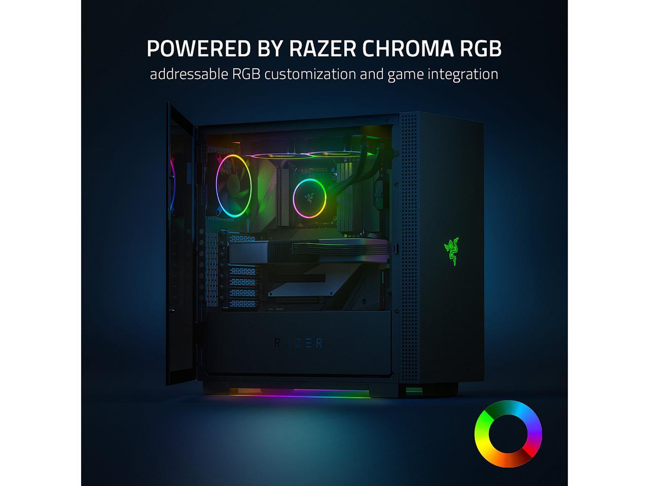 Razer Hanbo Chroma RGB オールインワン 液体クーラー aRGB ポンプ