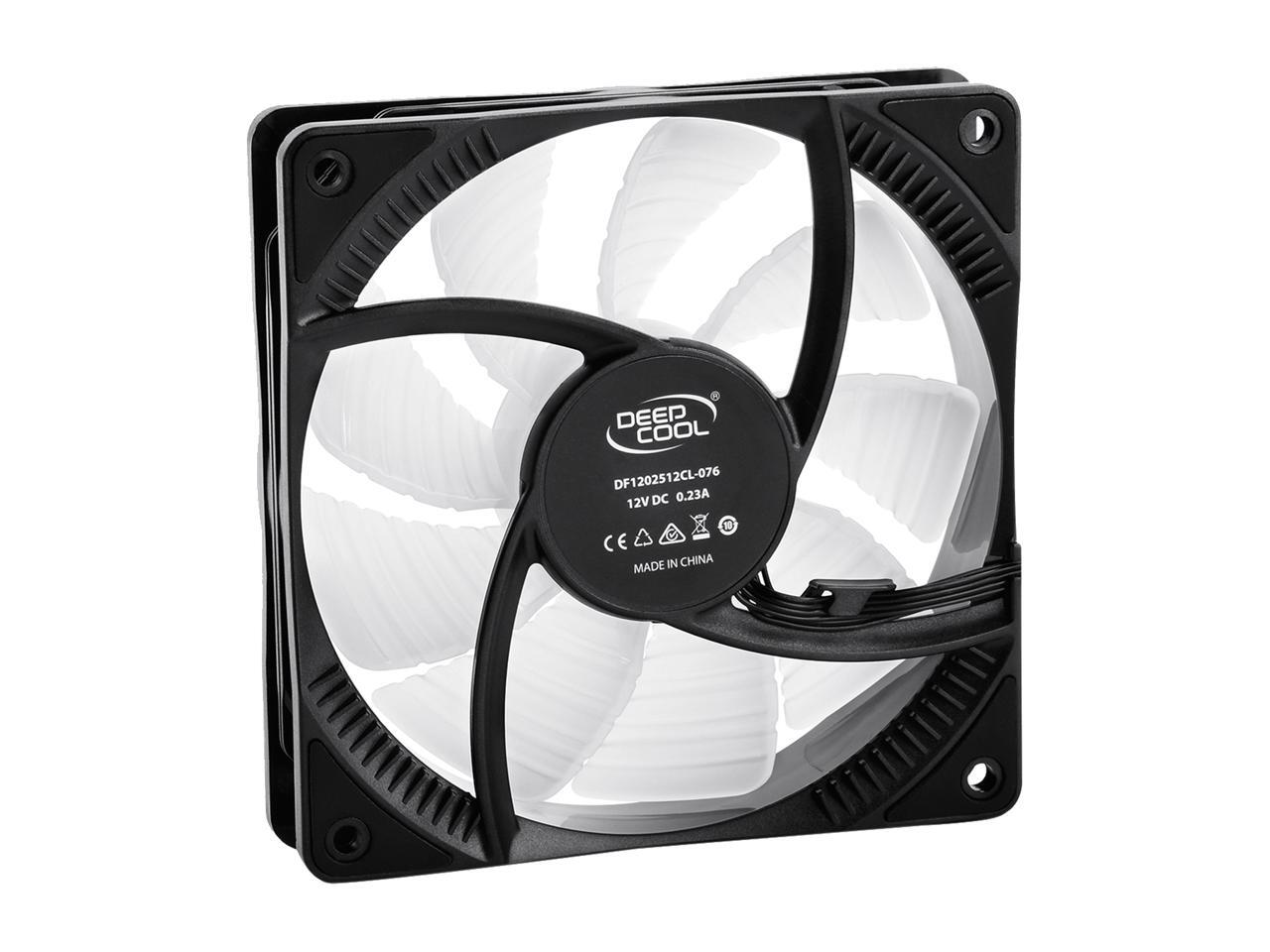 DEEPCOOL RF 120 Ultra Quiet PWM Fan 6 high brightness controlable RGB