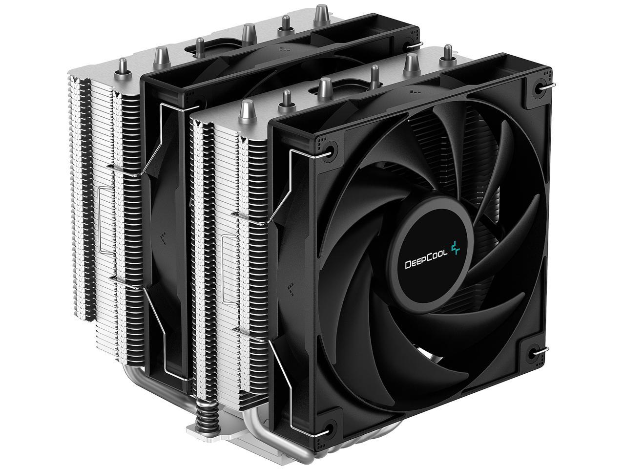 DeepCool GAMMAXX AG620 Dual-Tower CPU Cooler, 2x 120mm Fan, Six Copper ...