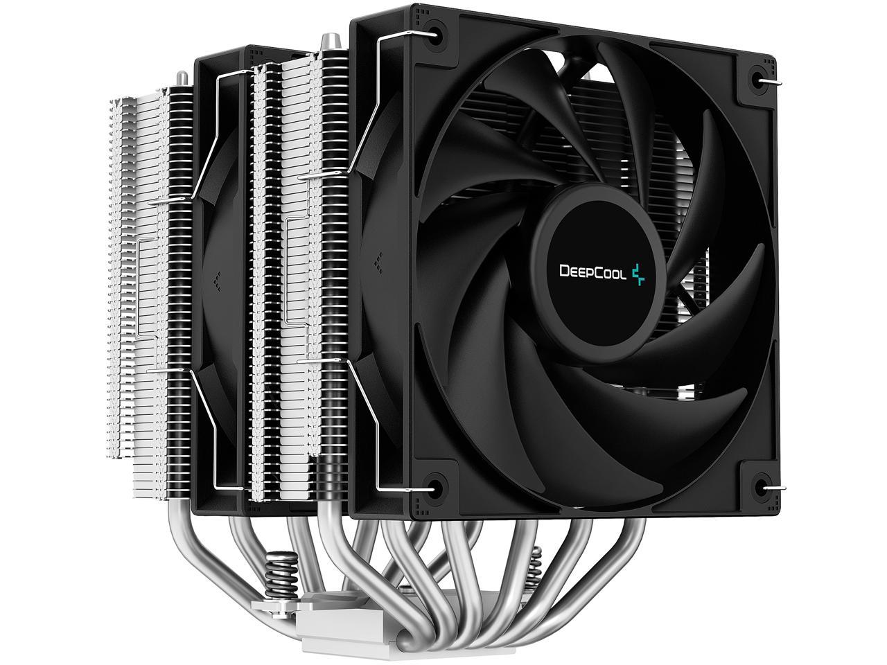 DeepCool GAMMAXX AG620 Dual-Tower CPU Cooler, 2x 120mm Fan, Six Copper ...