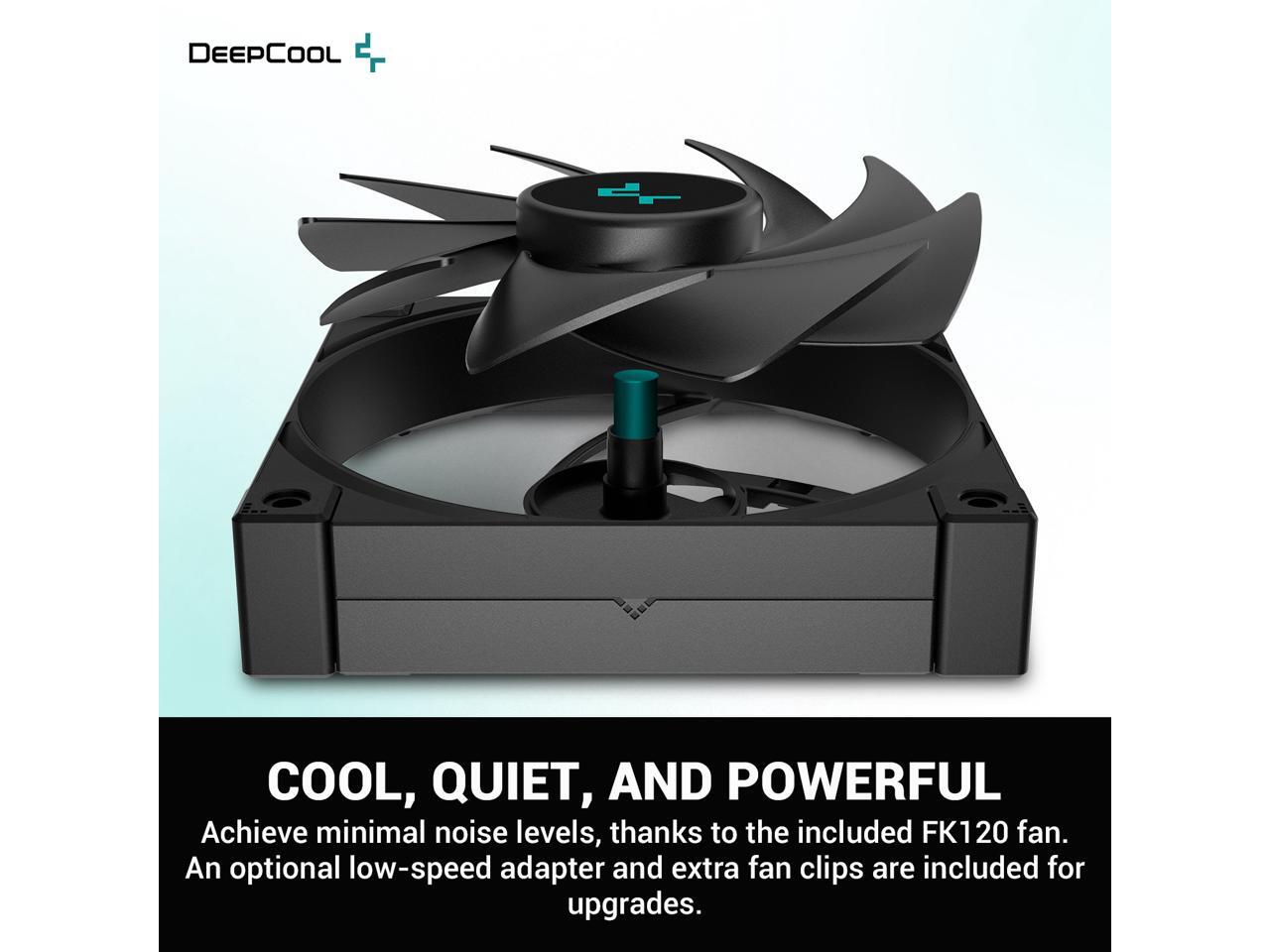 DeepCool AK500 High-Performance CPU Cooler, 5 Copper Heat Pipes, Single ...