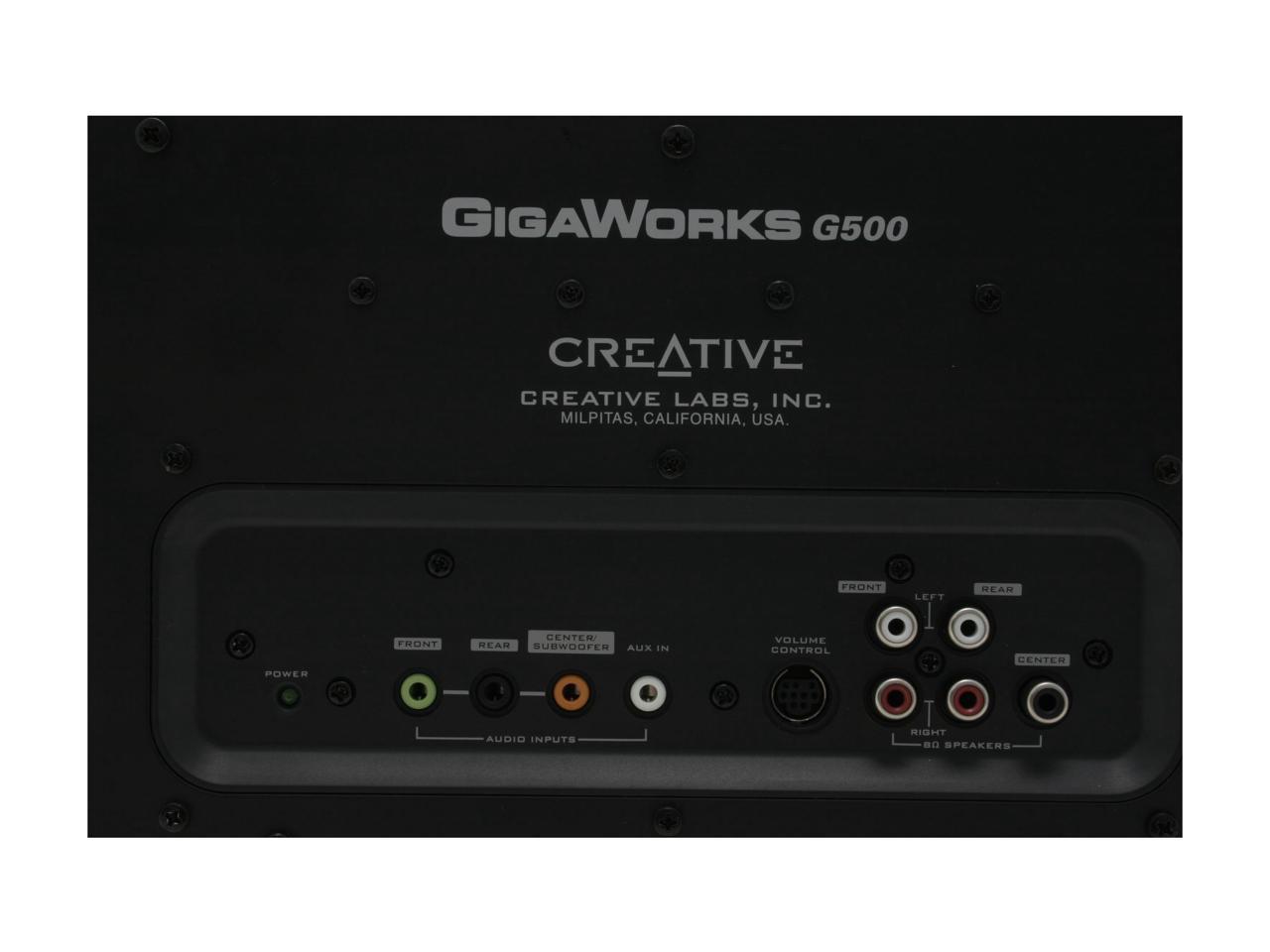 Creative G500 5.1 GigaWorks ProGamer Speaker System - Newegg.com