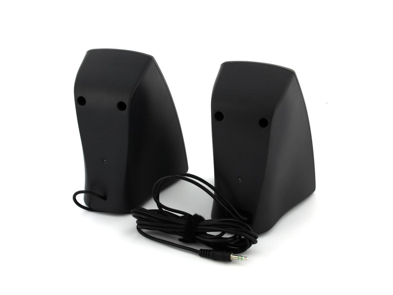 Logitech Z130 2 0 Speakers 980 Black Newegg Com