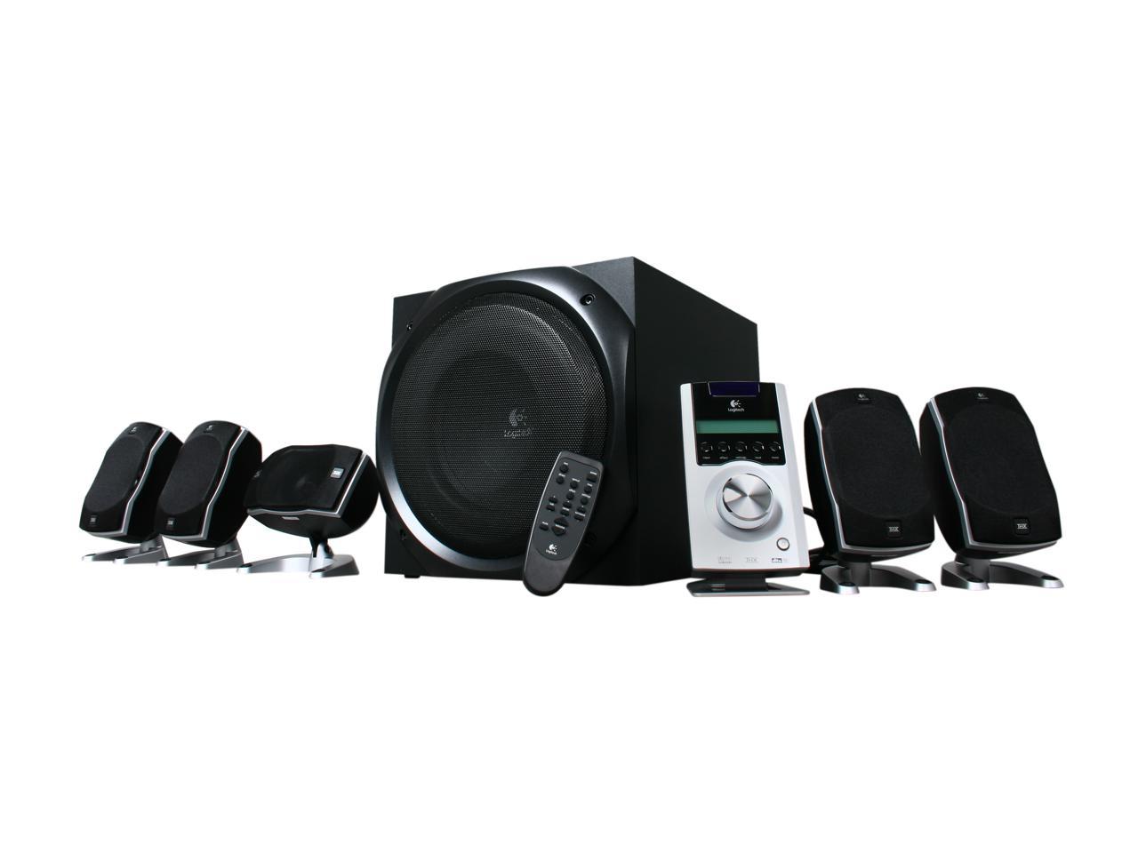 Bloemlezing wortel verkoper Open Box: Logitech Z-5500 5.1 Digital Speaker System - Newegg.com