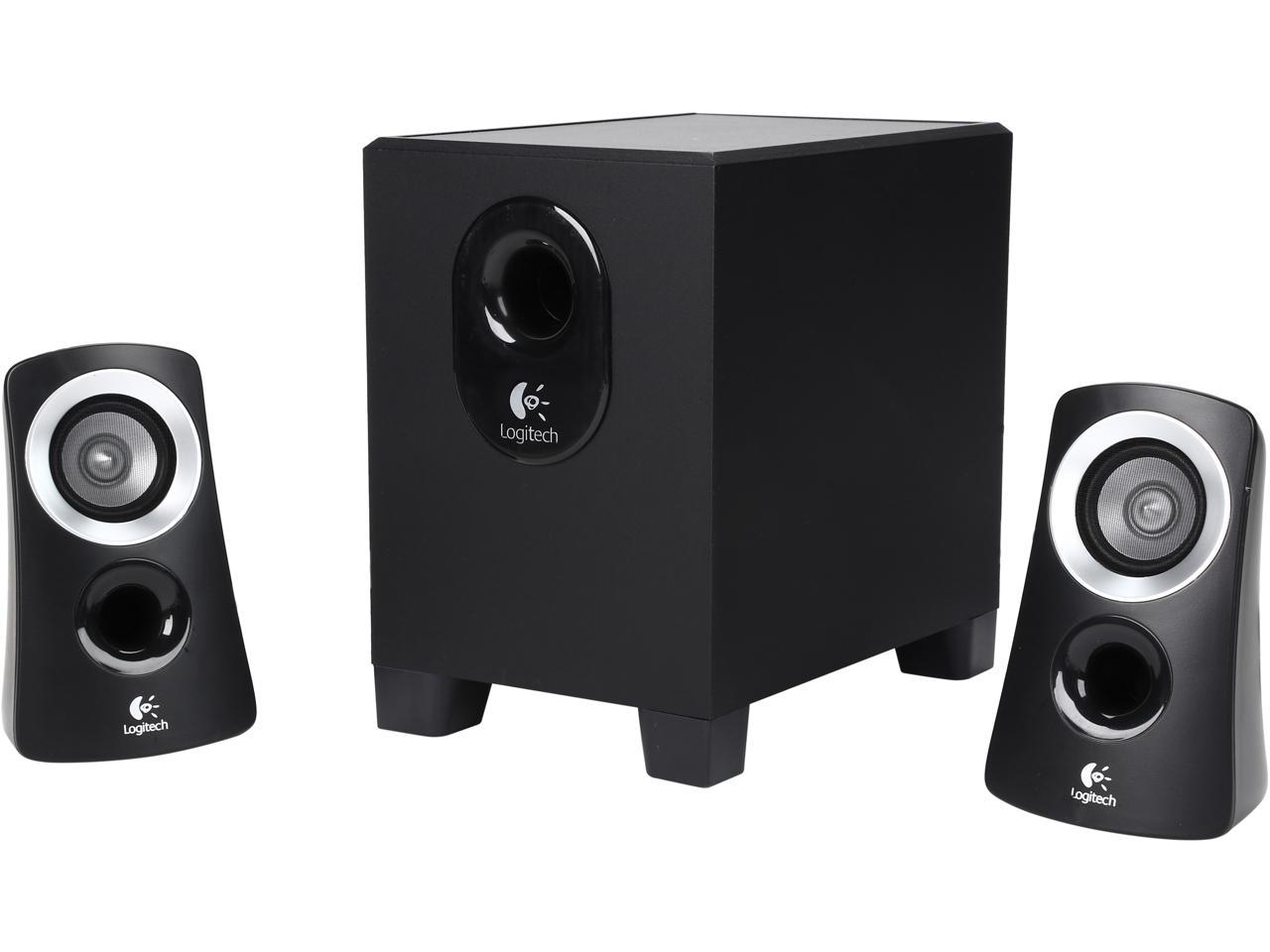 Refurbished: Logitech Recertified 980-000382 Z313 25 Watts 2.1 Speaker ...