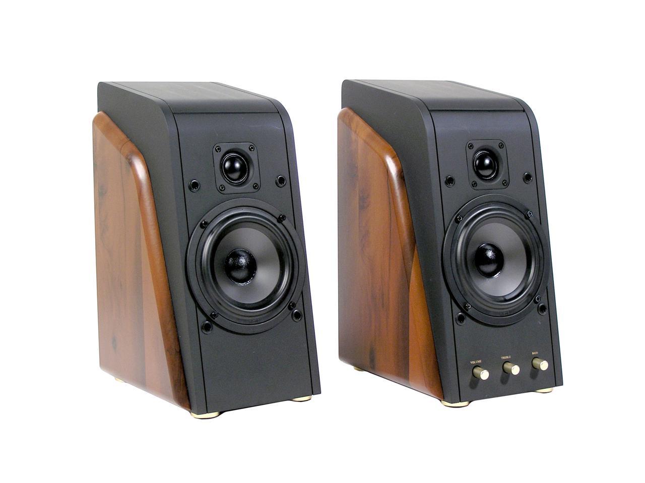 Swans M200 2 CH Hi-end Multimedia Speaker Pair - Newegg.com