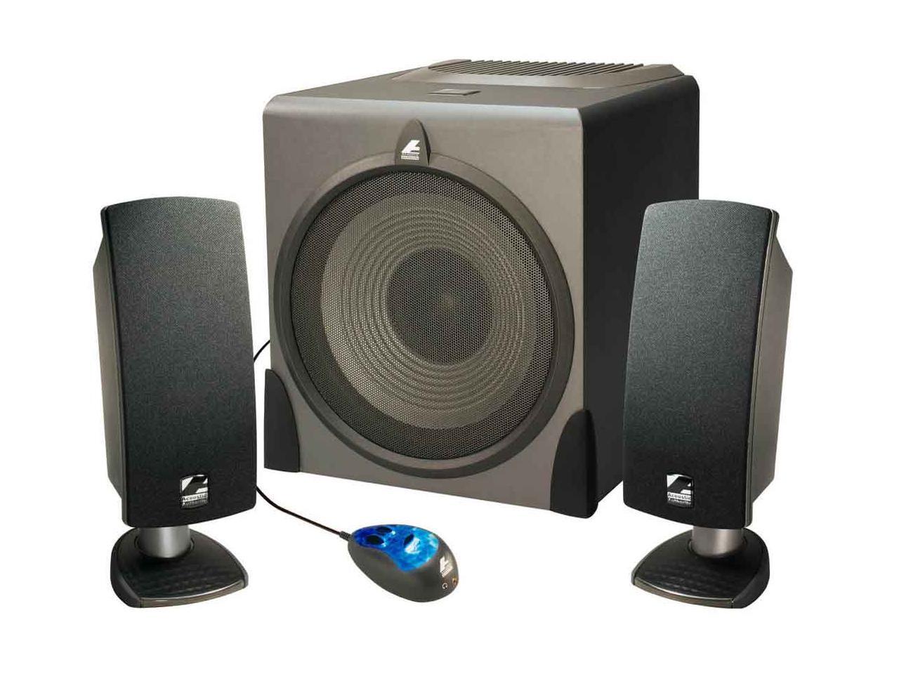 Cyber Acoustics A3640rb 2.1 Subwoofer & Satellite Speaker System