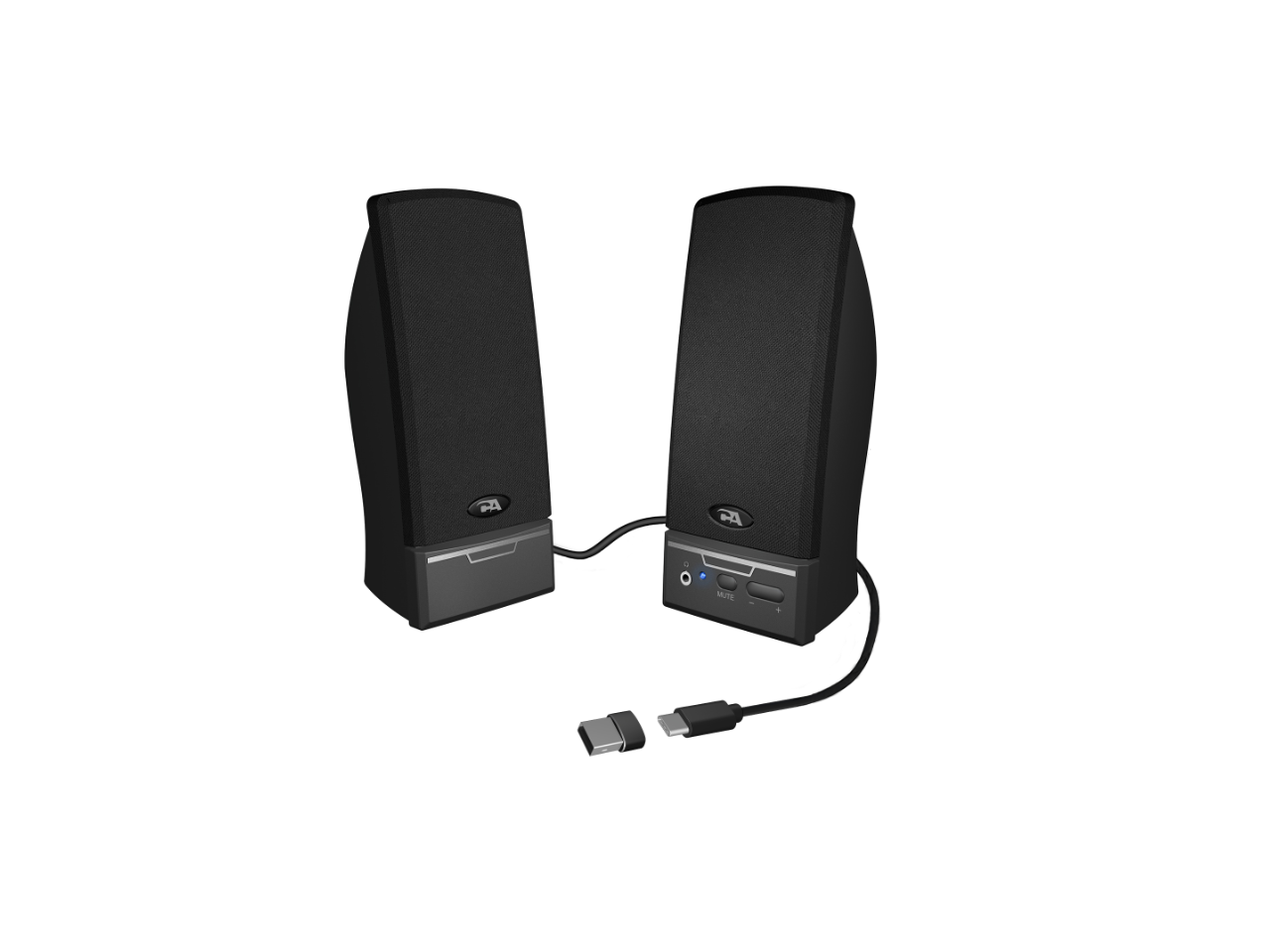 Cyber Acoustics USB Desktop Speakers CA2014USB