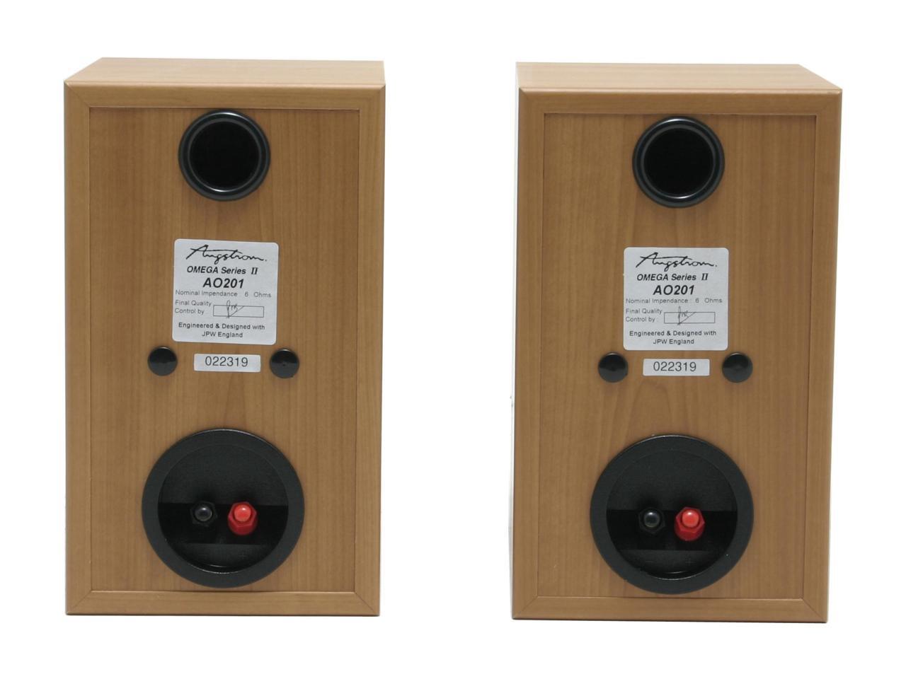 Angstrom Omega II Bookshelf AO 201 Compact 2way Design Loudspeaker