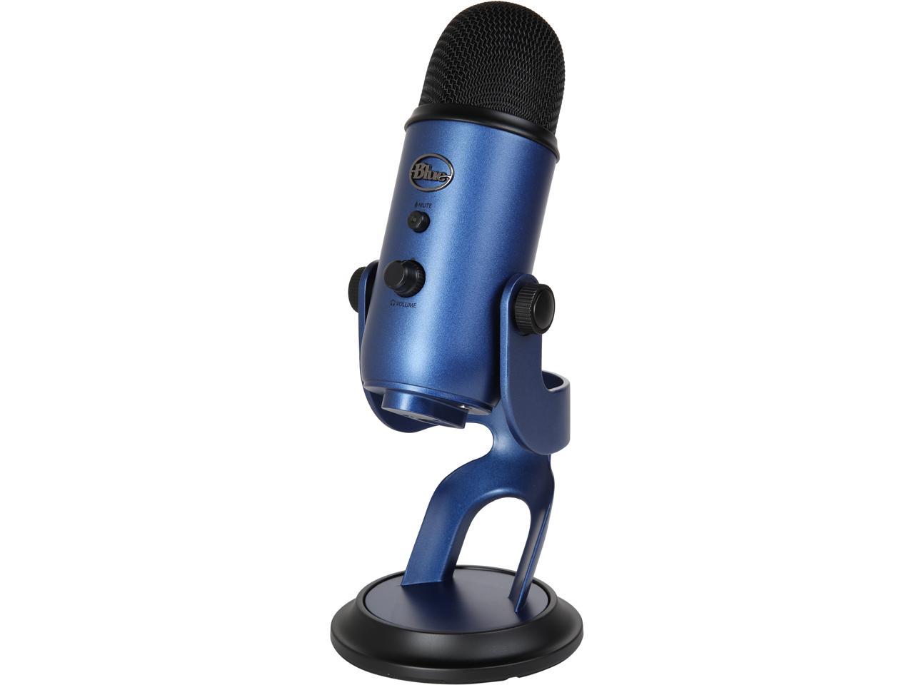 PC/タブレット PC周辺機器 Blue Yeti USB Microphone for PC, Mac, Gaming, Recording, Streaming,  Podcasting, Studio and Computer Condenser Mic with Blue VO!CE effects, 4  Pickup 