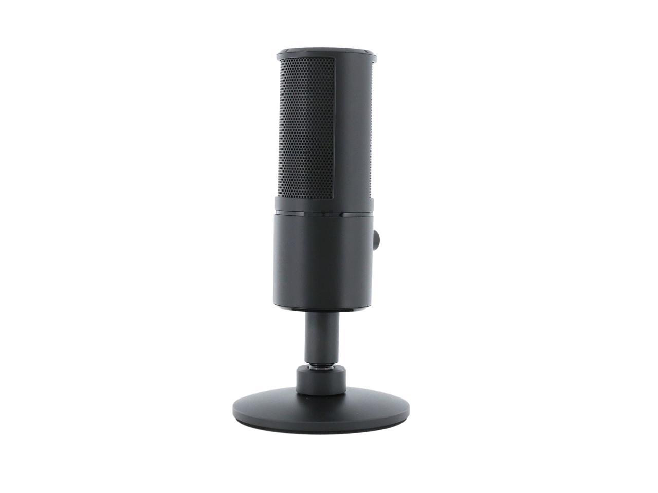 Razer Seiren X Supercardioid Condenser Streaming Microphone With Built In Shock Mount Rz19 R3u1 Newegg Com
