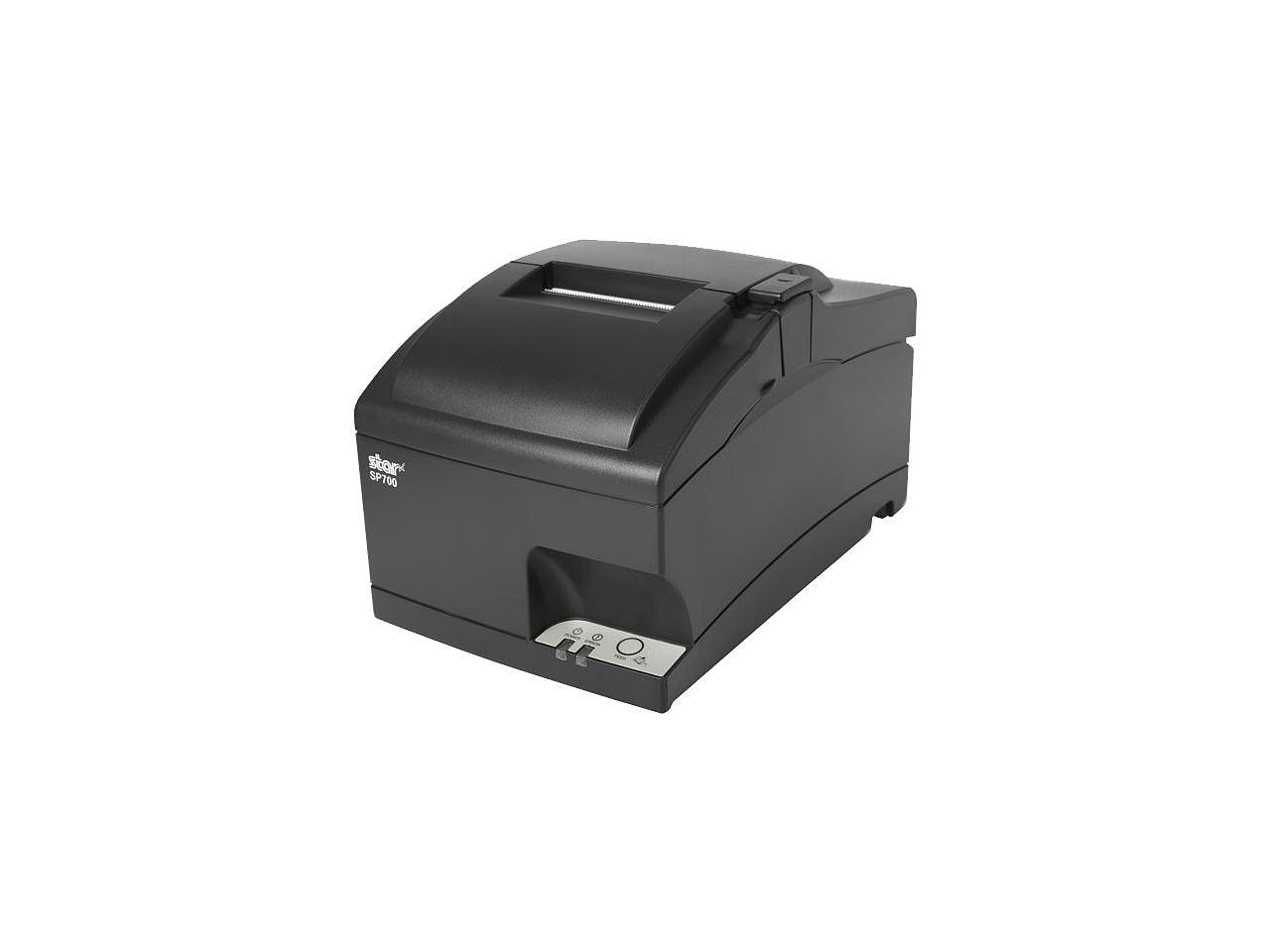 Star Micronics SP742ME Ethernet Gray Impact Receipt Printer with Auto-cutter and Internal Power Supply LAN 