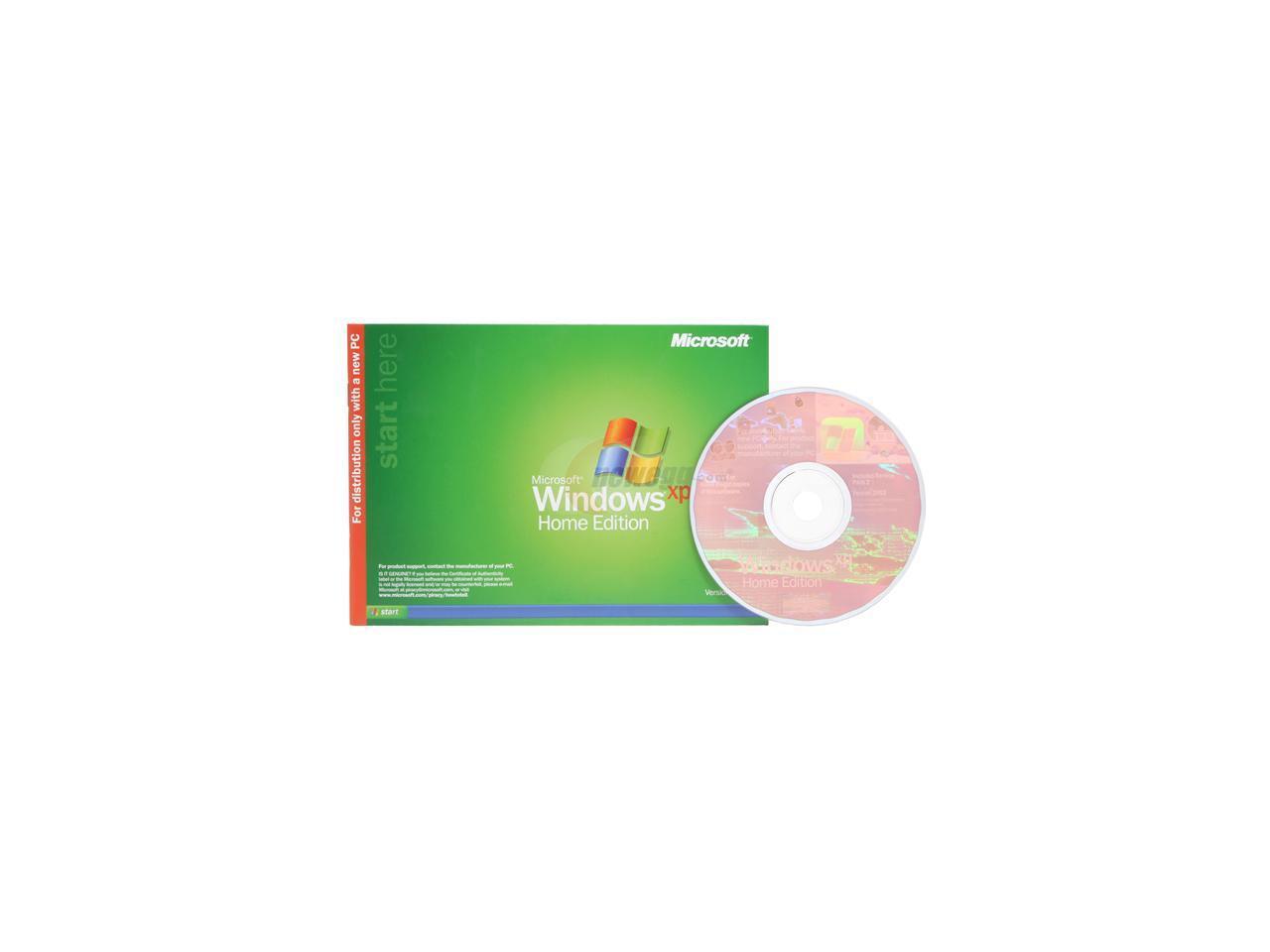 Microsoft Windows XP Home Edition With SP2
