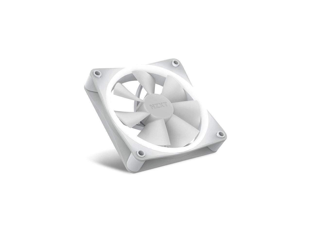 NZXT F120 RGB Fans - RF-R12TF-W1- Advanced RGB Lighting Customization ...