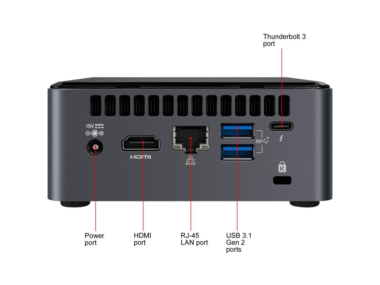19+ Intel Nuc 10 Performance Mini-Pc Bxnuc10I3Fnhja1 16 Gb Intel Optane Memory I3-10110U PNG