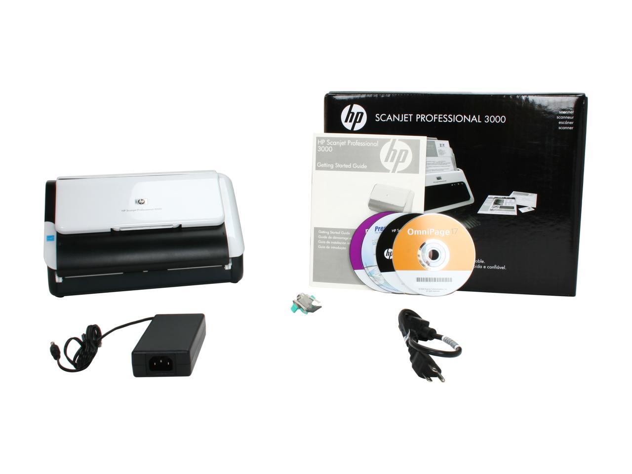 Open Box HP Scanjet Professional 3000 L2723A Sheet Fed Document