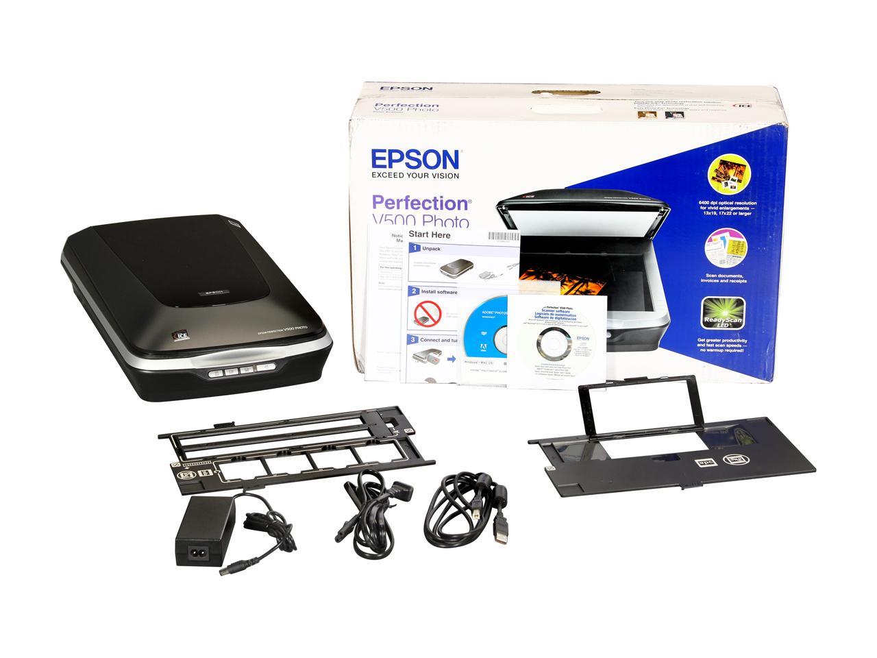 epson perfection v500 photo scanner