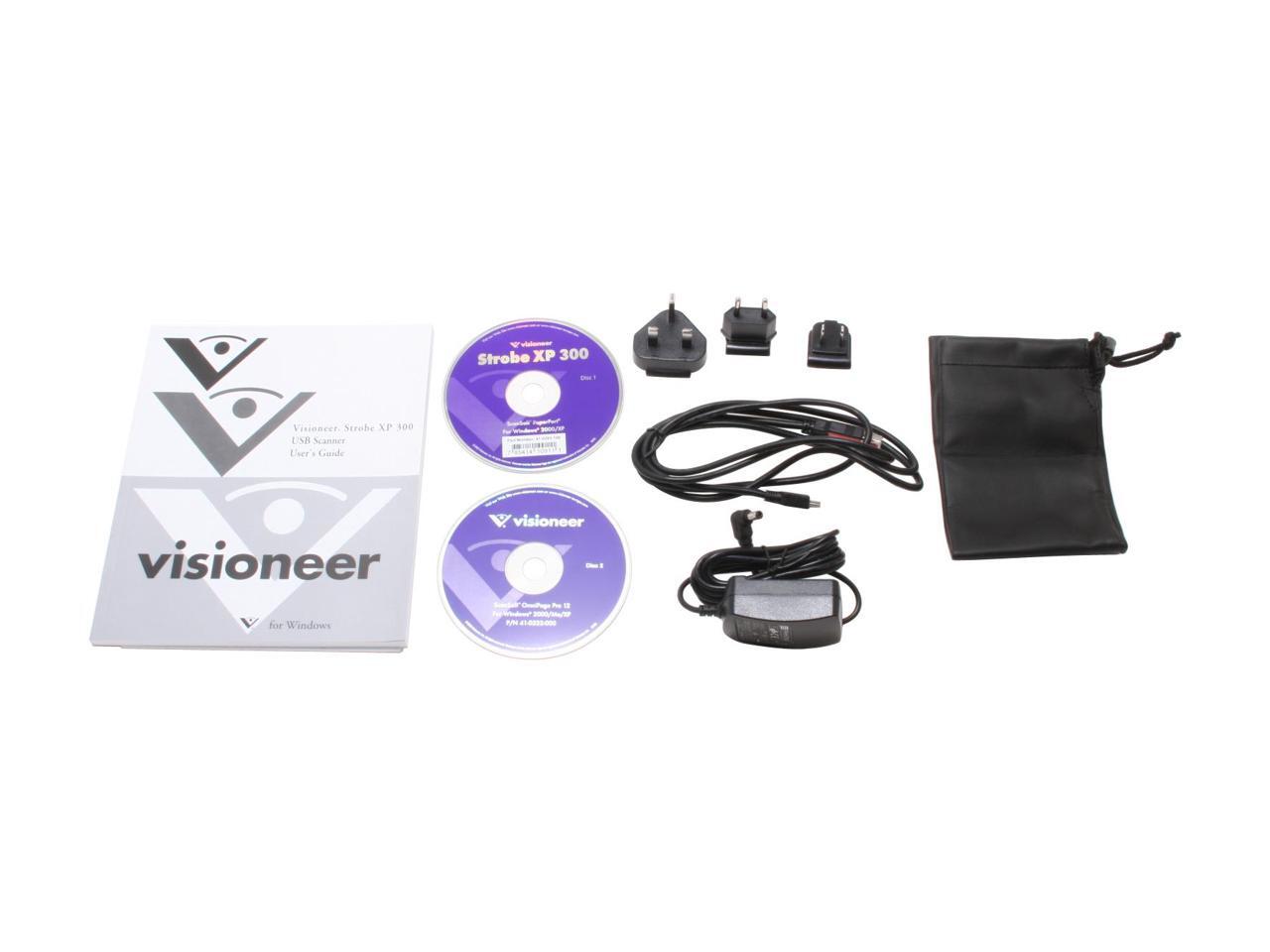 Visioneer Strobe XP 300 SXP3005DWU Duplex Scanner