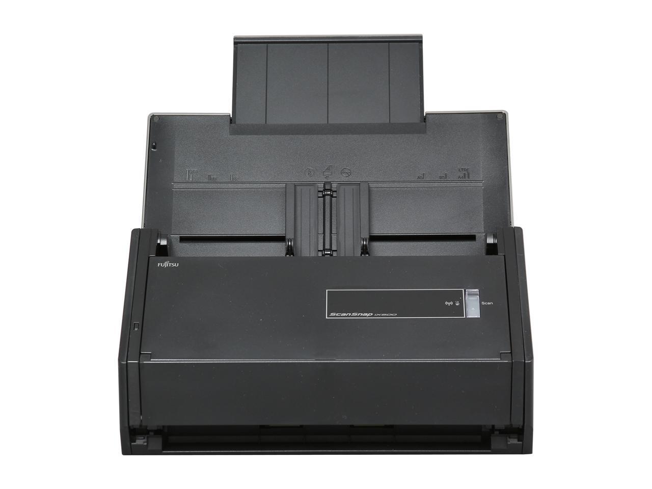 Fujitsu ScanSnap iX500 (PA03656B015) Up to 600 x 600 dpi 25 ppm USB Deluxe Bundle Scanner for
