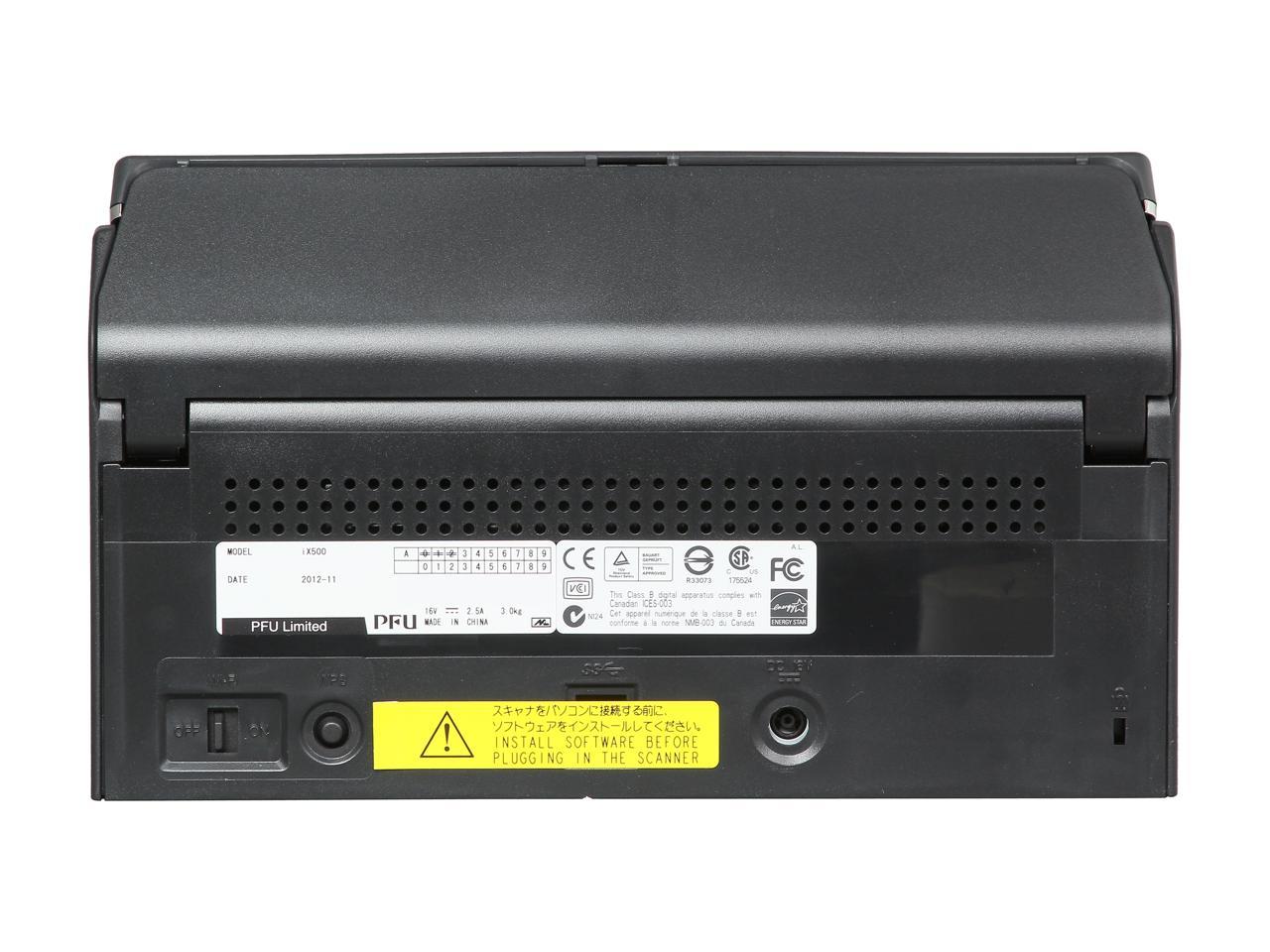 Fujitsu ScanSnap iX500 (PA03656-B015) Up to 600 x 600 dpi 25 ppm USB ...