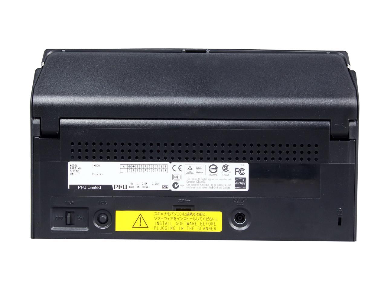 PC/タブレット PC周辺機器 Fujitsu ScanSnap iX500 (PA03656-B005) Duplex 600 dpi x 600 dpi 