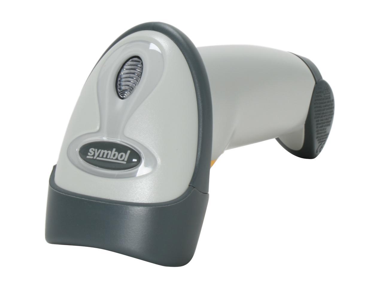 Symbol LS2208 Barcode Scanner With Cable and Stand Motorola LS2208-SR20007R-UR 