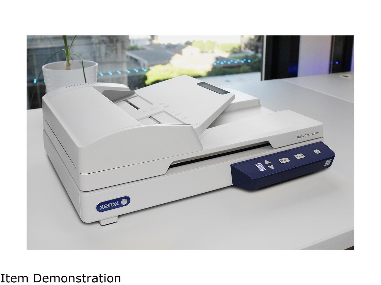 XEROX Flatbed or Automatic Document Feeder (Duplex) Duplex