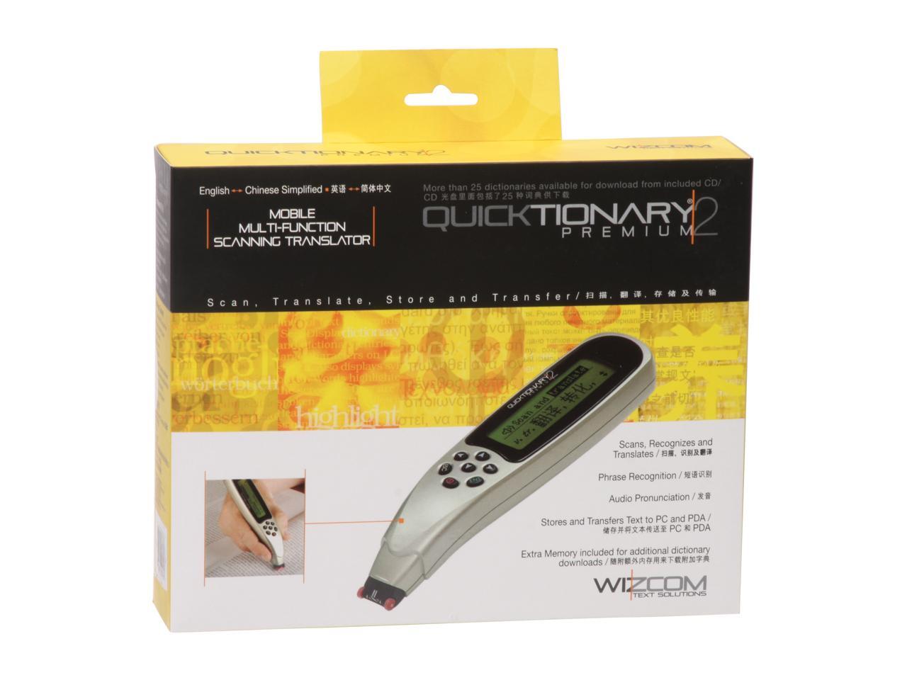 Quicktionary2 Premium WQT2PCS Pen Multifunction translator
