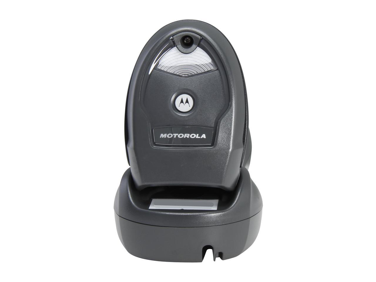 LI4278 Wireless 1D Barcode Scanner Zebra Symbol with Cradle and USB Cable Formerly Motorola Symbol