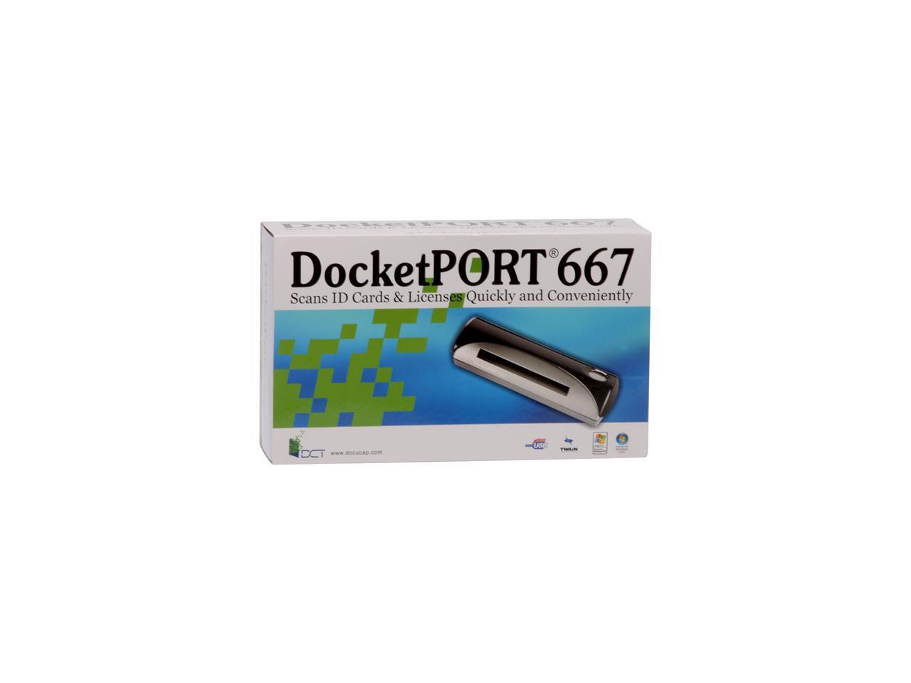 PenPower DocketPORT 667 ID Card Scanner (SWOCR0667) Newegg.ca