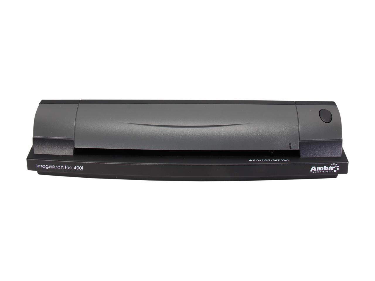 Ambir ImageScan Pro 490i DS490-AS Scanner - Newegg.com - Newegg.com