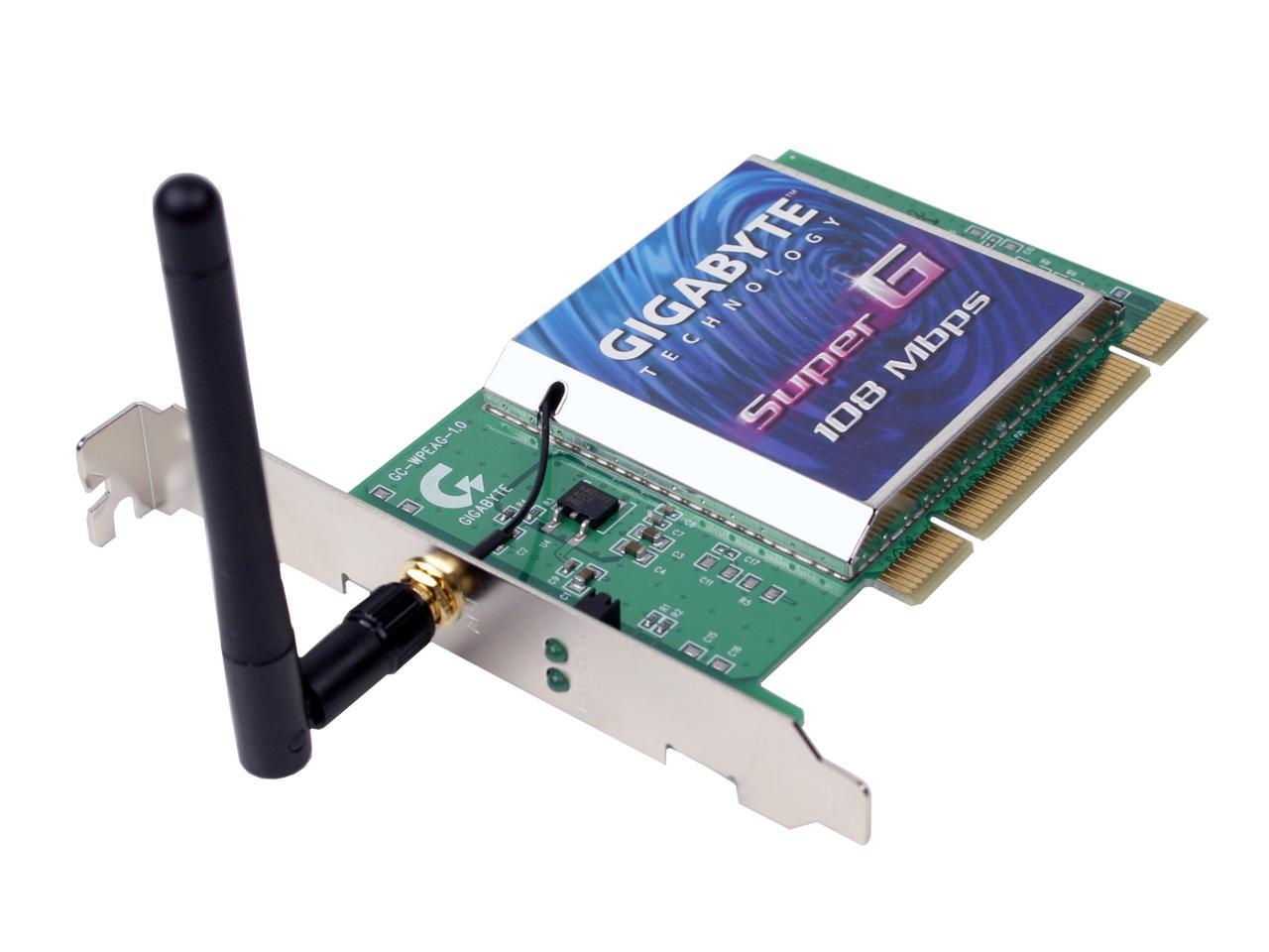 GIGABYTE GNWPEAG PCI Wireless Network Adapter
