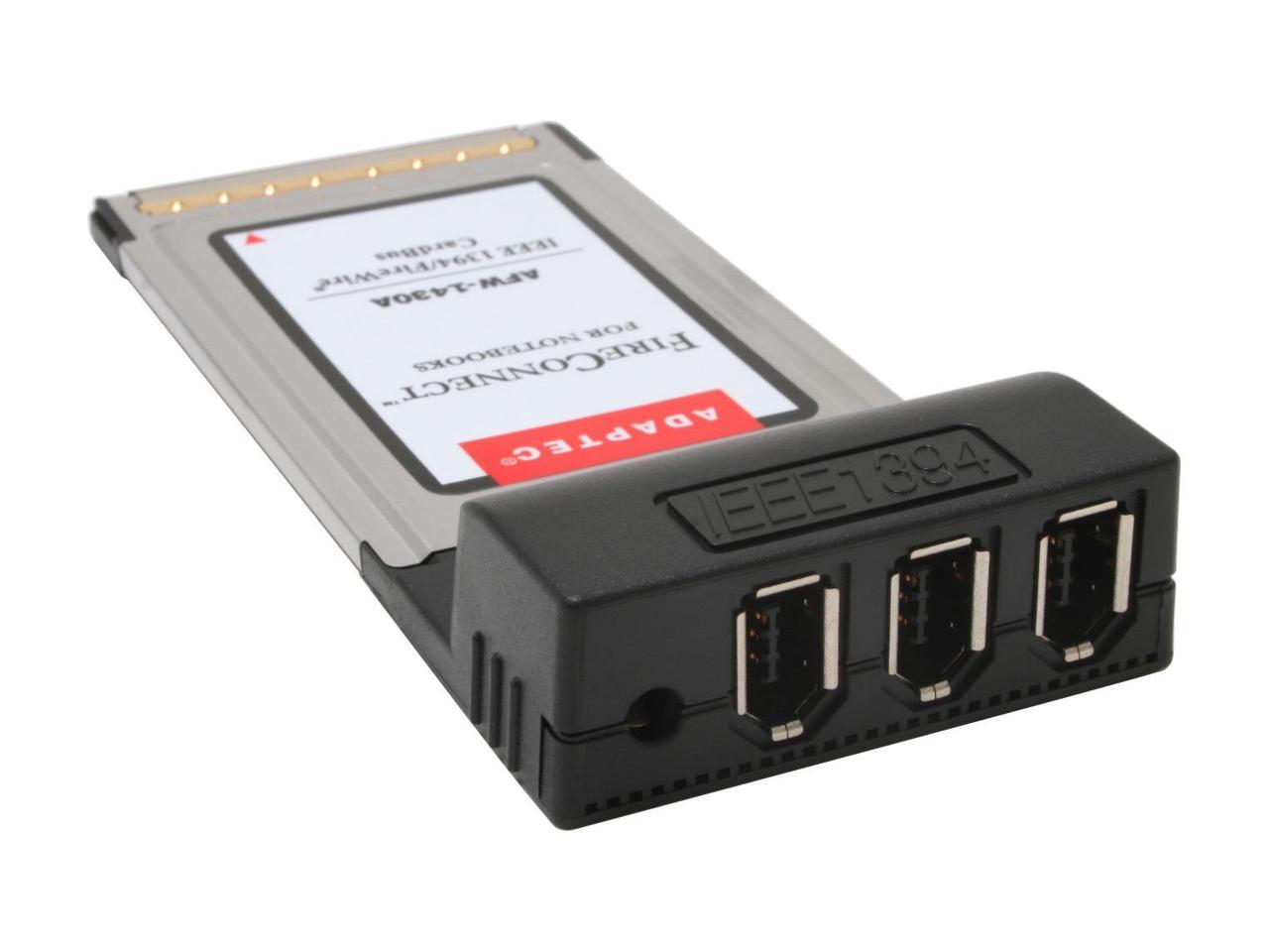 Adaptec 1932800 IEEE 1394 PCMCIA Card