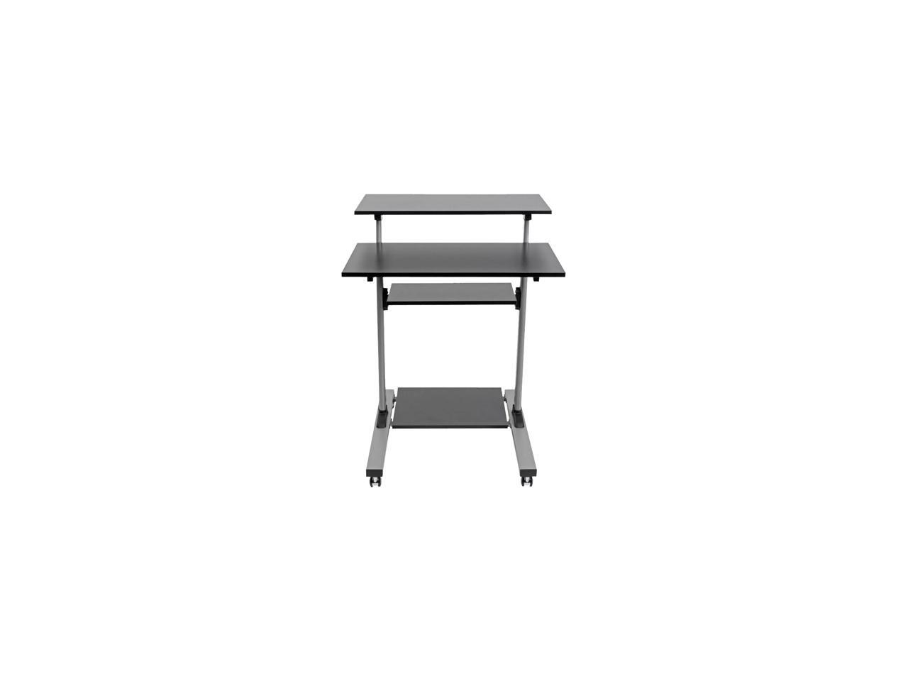 Tripp Lite WWSSRC Rolling Standing Desk/Workstation on Wheels, Height