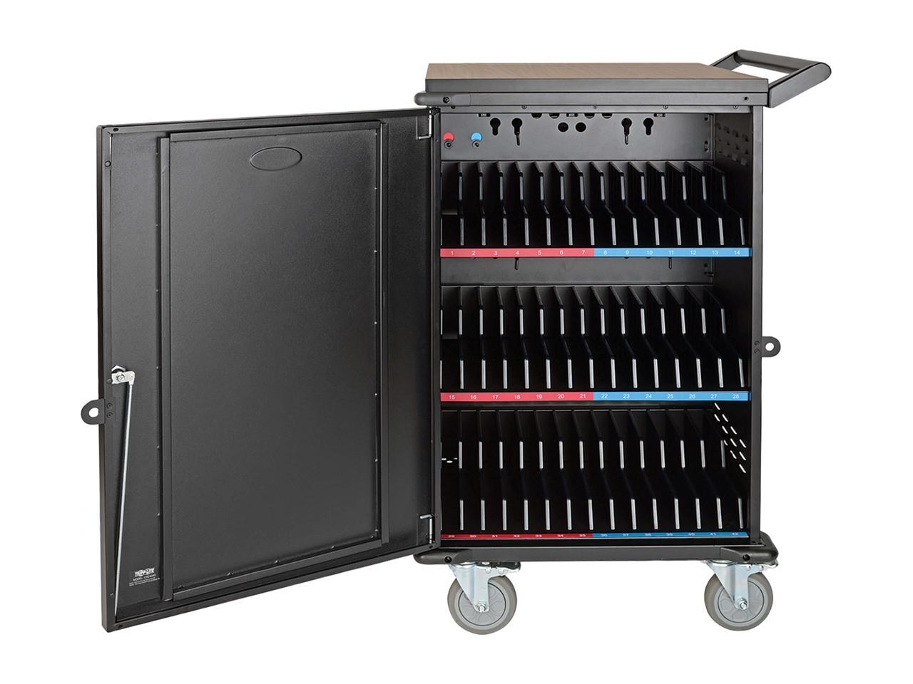Tripp Lite 42Port Ac Charging Cart Storage Station Chromebook Laptop