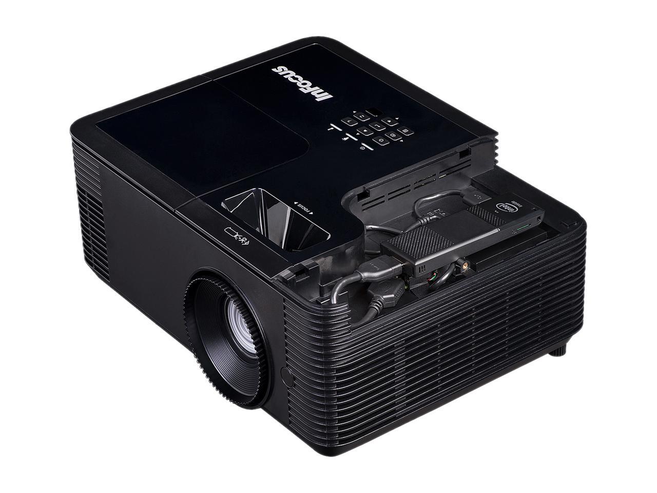 InFocus IN138HD DLP 1080p 4000 Lumens, 3X HDMI, VGA, 3D and Wi-Fi Ready ...