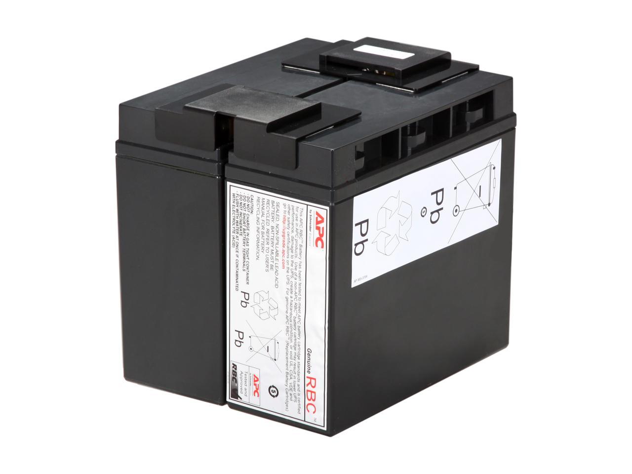 APC UPS Battery Replacement for APC Smart-UPS Model SMT1500, SMT1500C,  SMT1500US, SUA1500, SUA1500US and select others (RBC7)