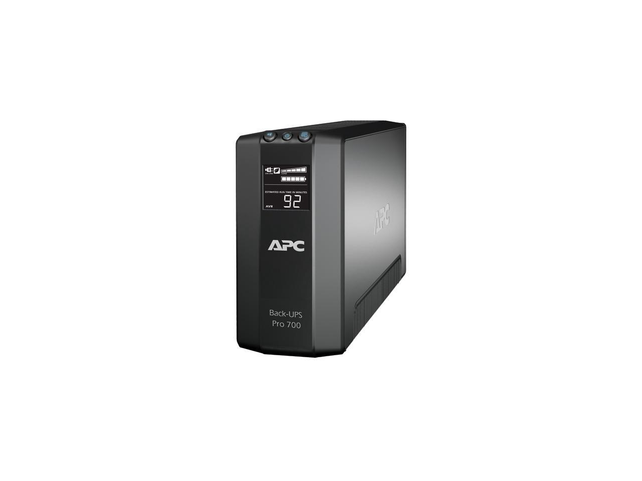 APC BR700G Back-UPS Pro 700VA 6-outlet Uninterruptible Power Supply ...