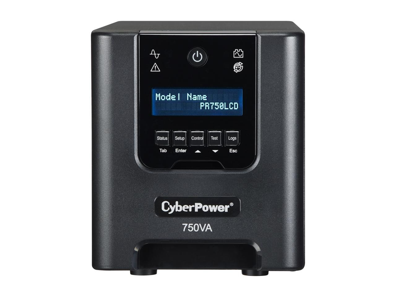 CyberPower Sinewave PR750LCD Mini-tower UPS - Newegg.com