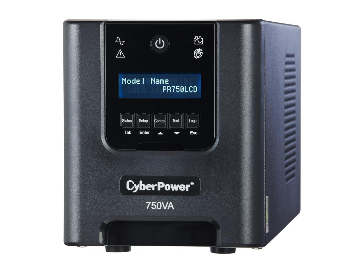 CyberPower Sinewave PR750LCD Mini-tower UPS - Newegg.com