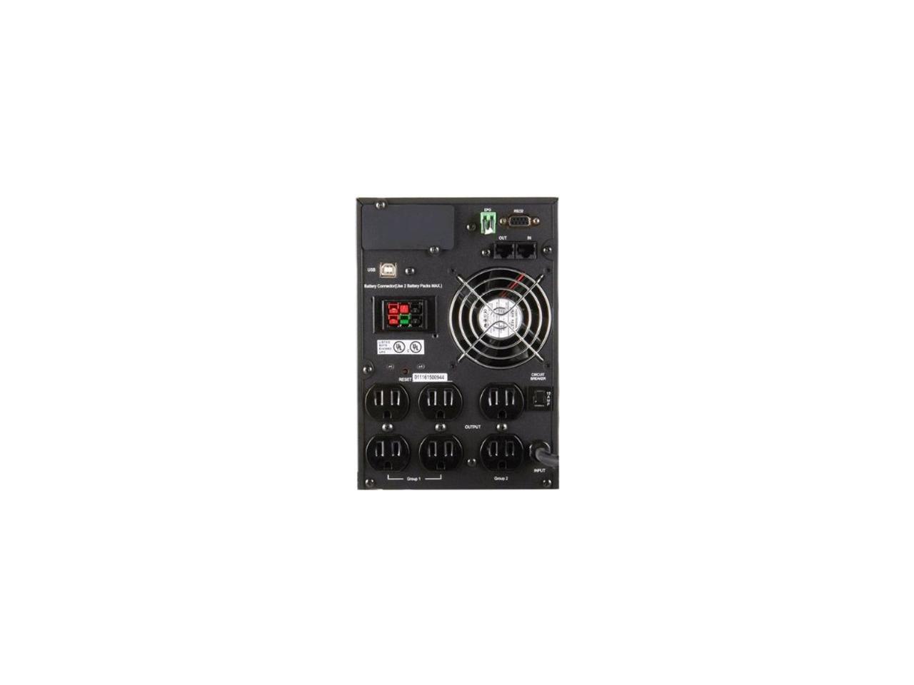 OPTI-UPS Durable Series DS1500B Online UPS - Newegg.com