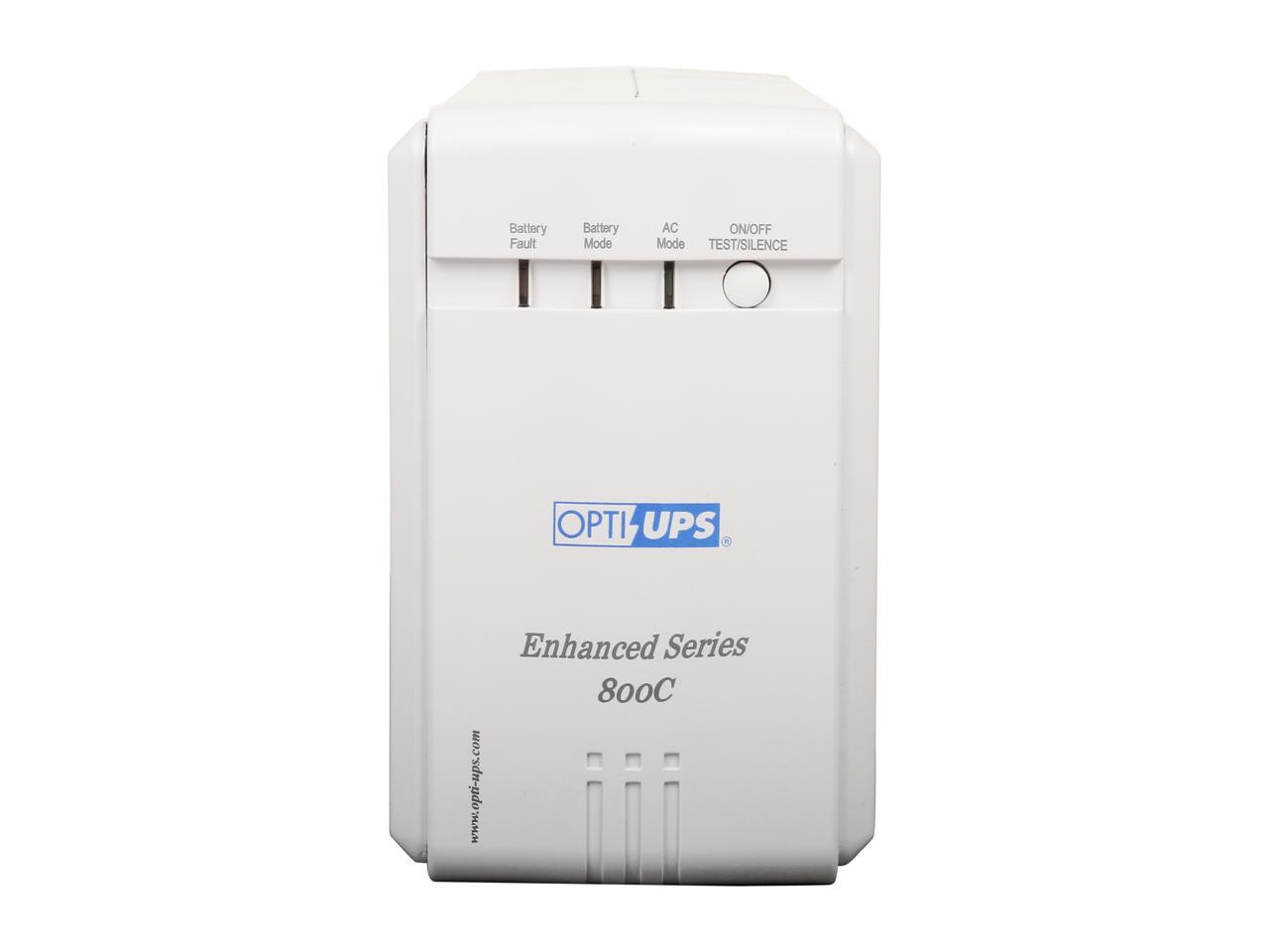 OPTI-UPS Enhanced Series ES800C UPS w/ AVR USB - Newegg.com