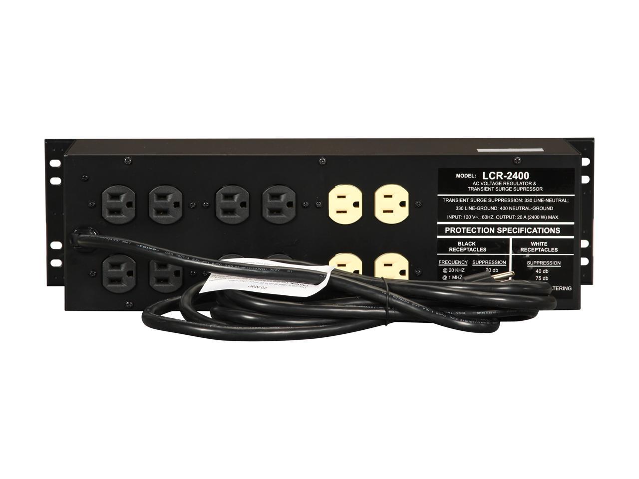 TRIPP LITE LCR2400 Line Conditioner Automatic Voltage Regulation with